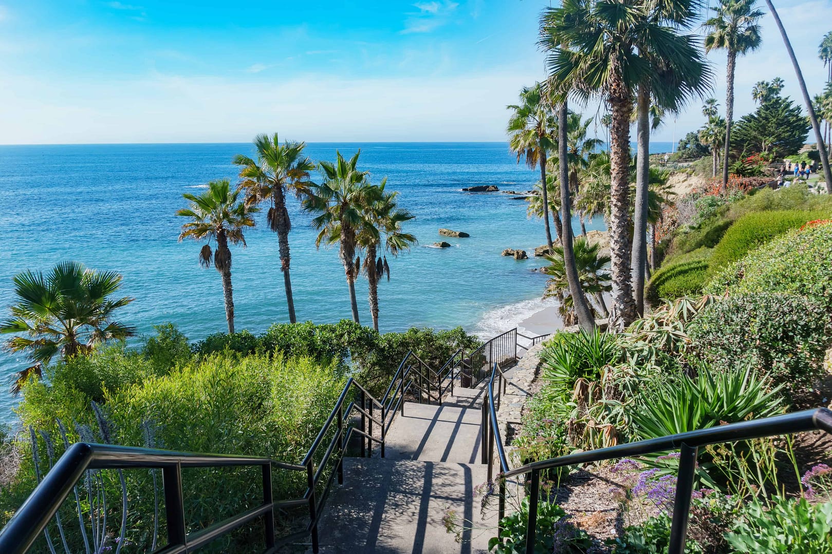 Beautiful scenery around Laguna Beach