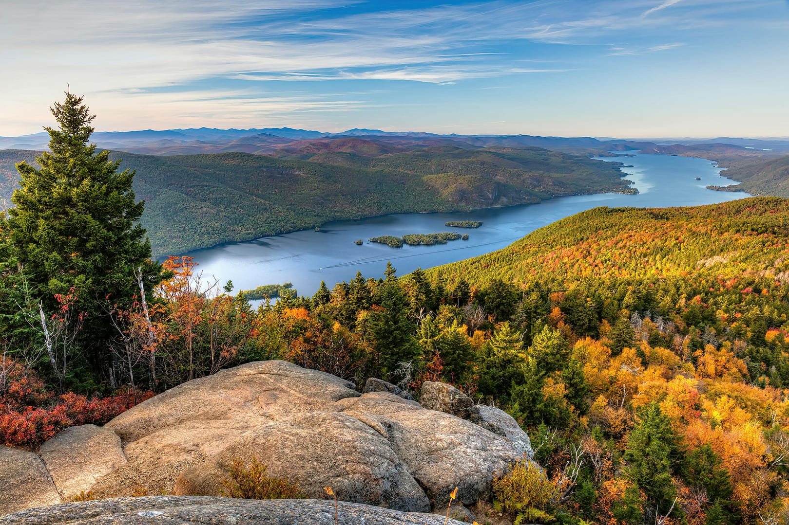 Lake George from Black Mountain Lookout