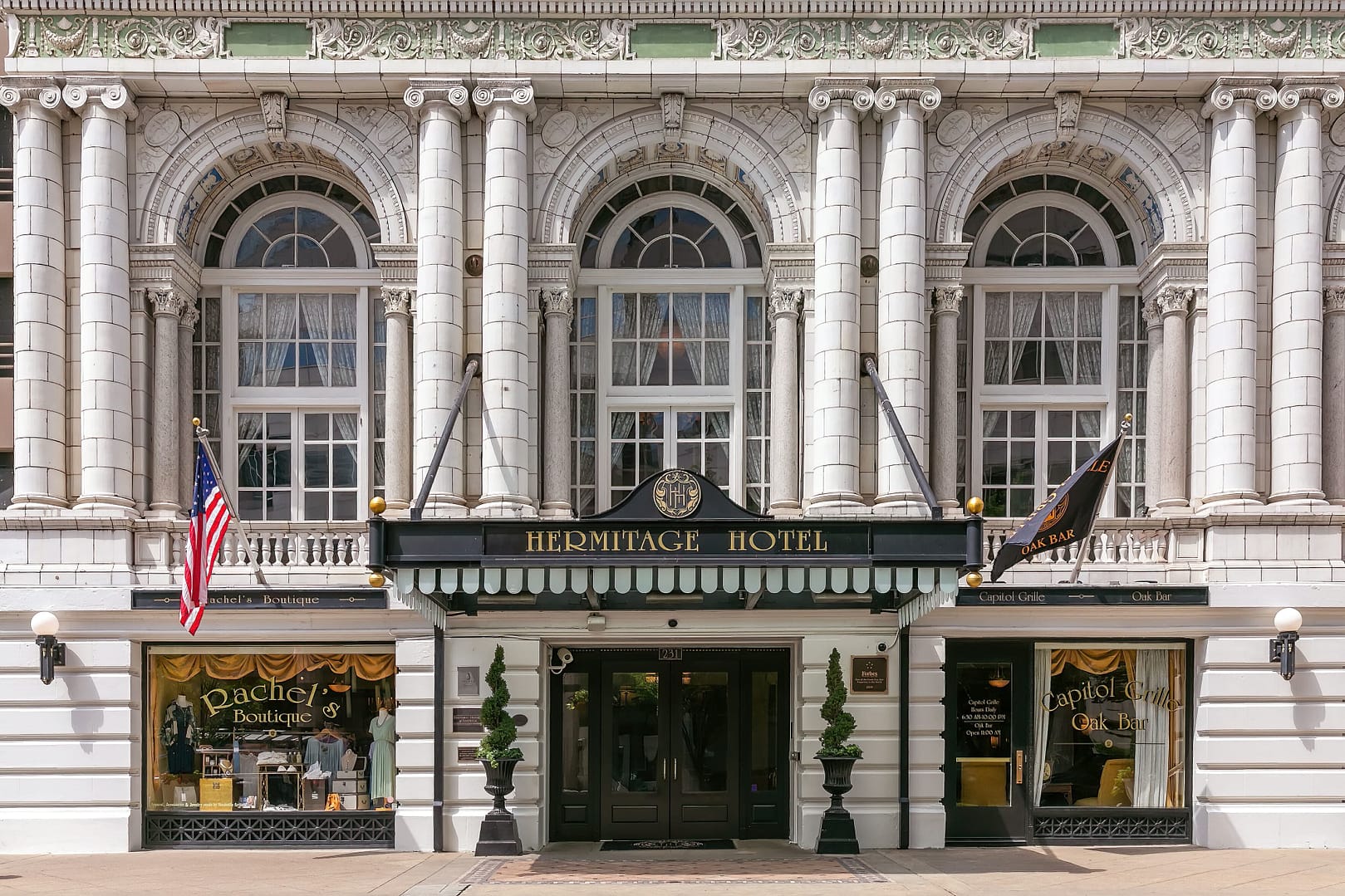 Building view of The Hermitage Hotel