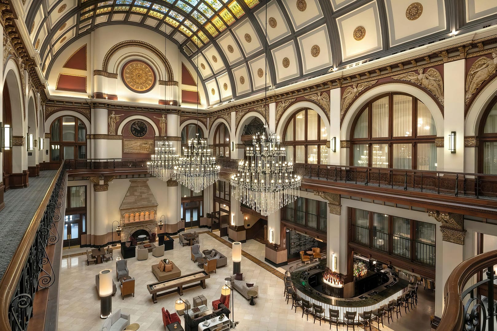 Lobby view of The Union Station Nashville Yards, Autograph Collection