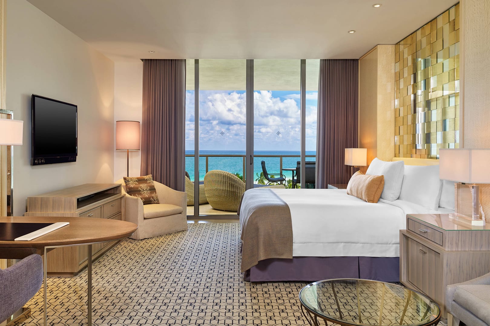 Bedroom view of The St. Regis Bal Harbour Resort