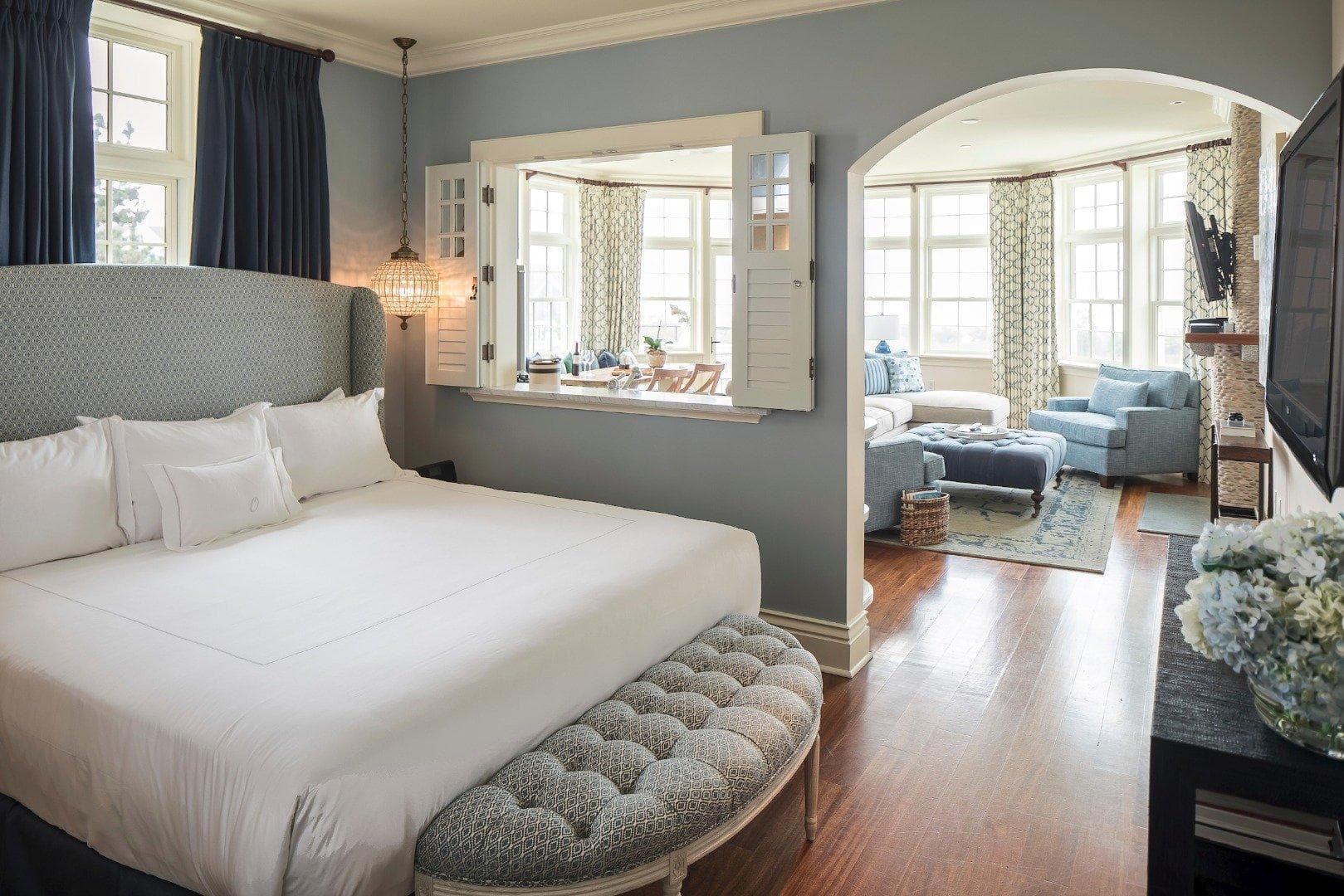 Bedroom view of Ocean House