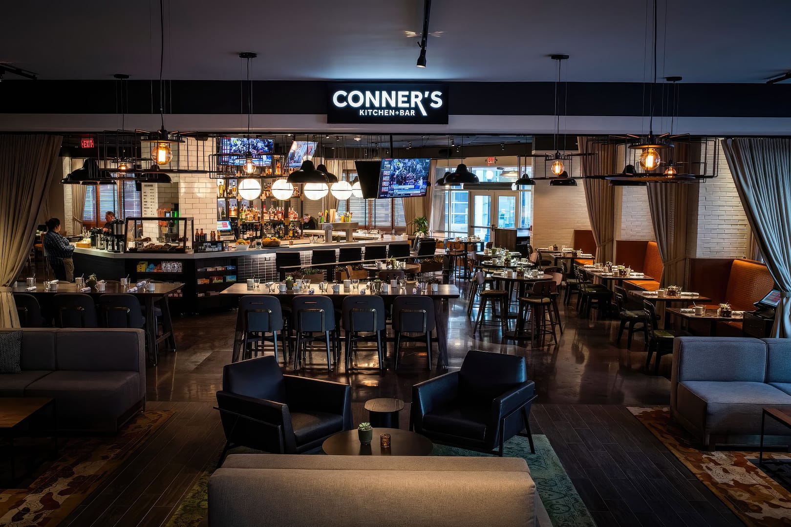 Conner's Kitchen + Bar Indianapolis interior