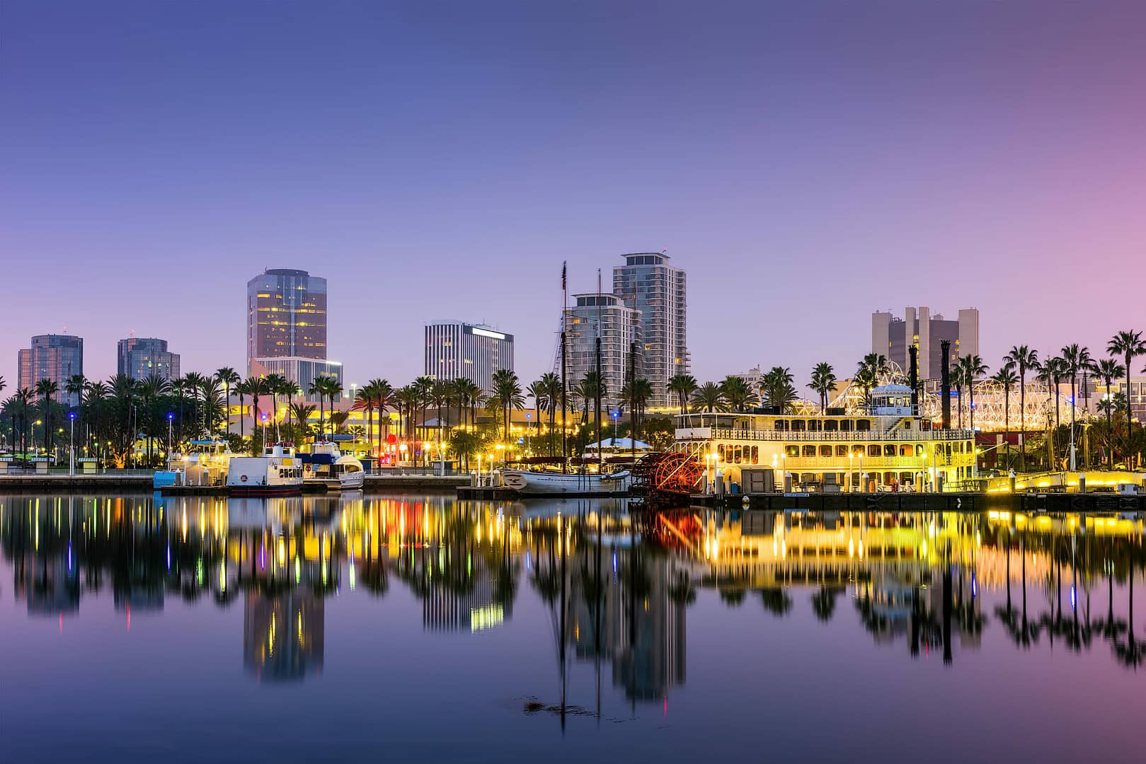 Long Beach, California, USA skyline