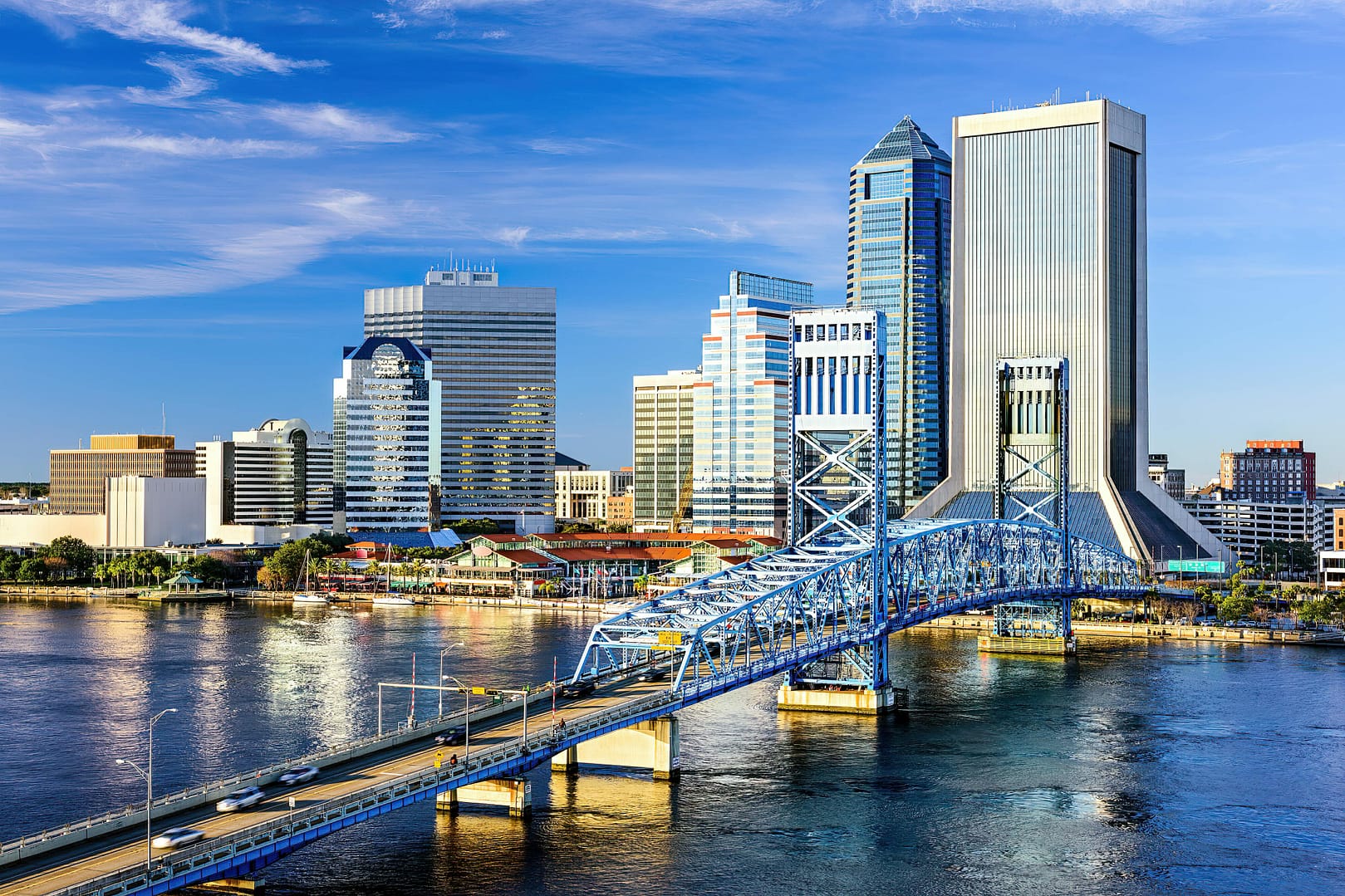 Jacksonville, Florida, USA downtown city skyline