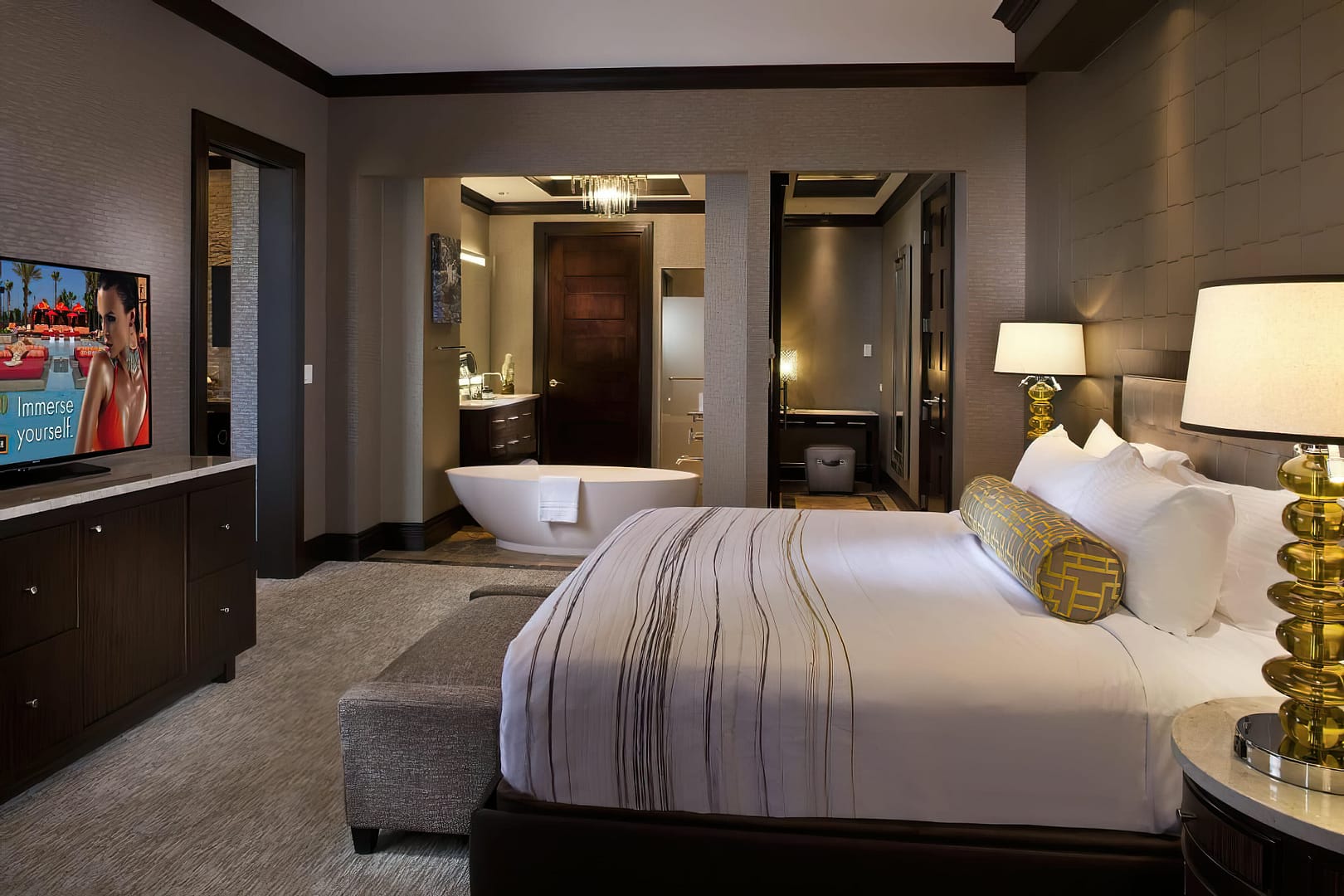 Bedroom view of Golden Nugget Lake Charles