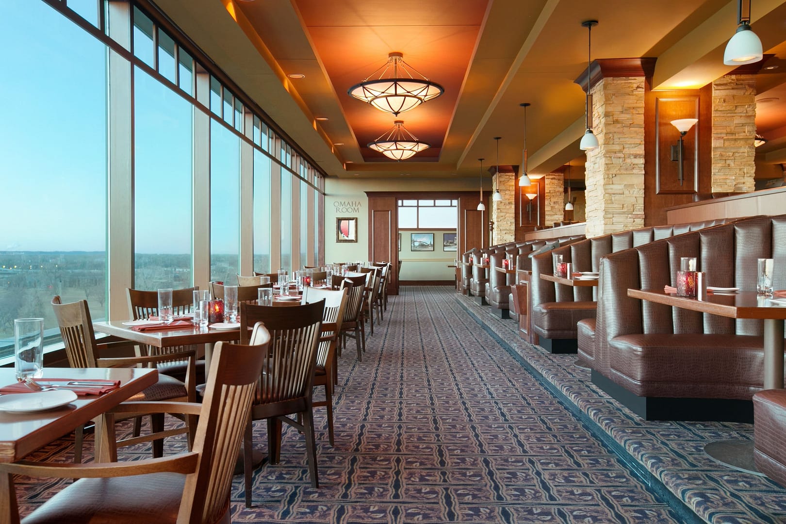 Restaurant view of Harrah's Council Bluffs Hotel and Casino