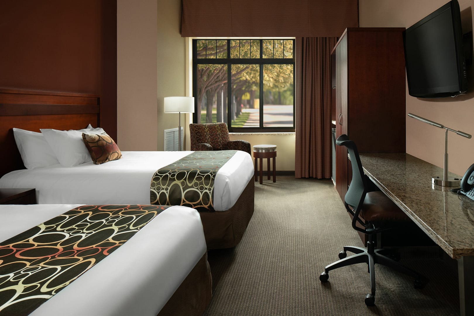 Bedroom view of Riverside Casino & Golf Resort