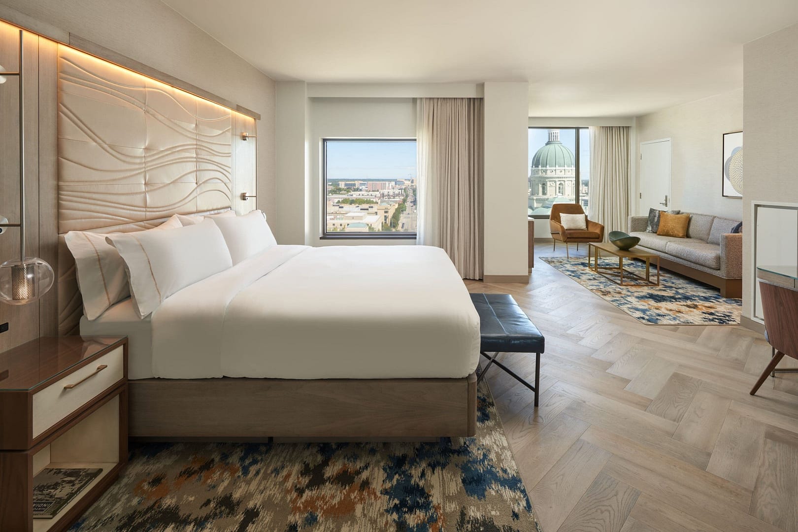 Bedroom view of The Westin Indianapolis