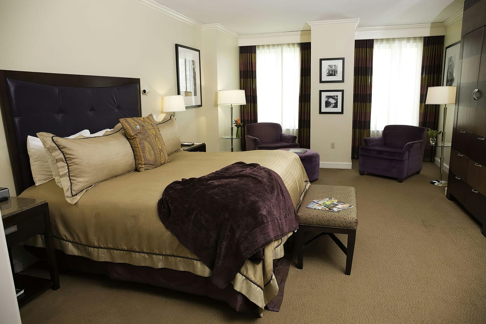 Bedroom view of The Alluvian