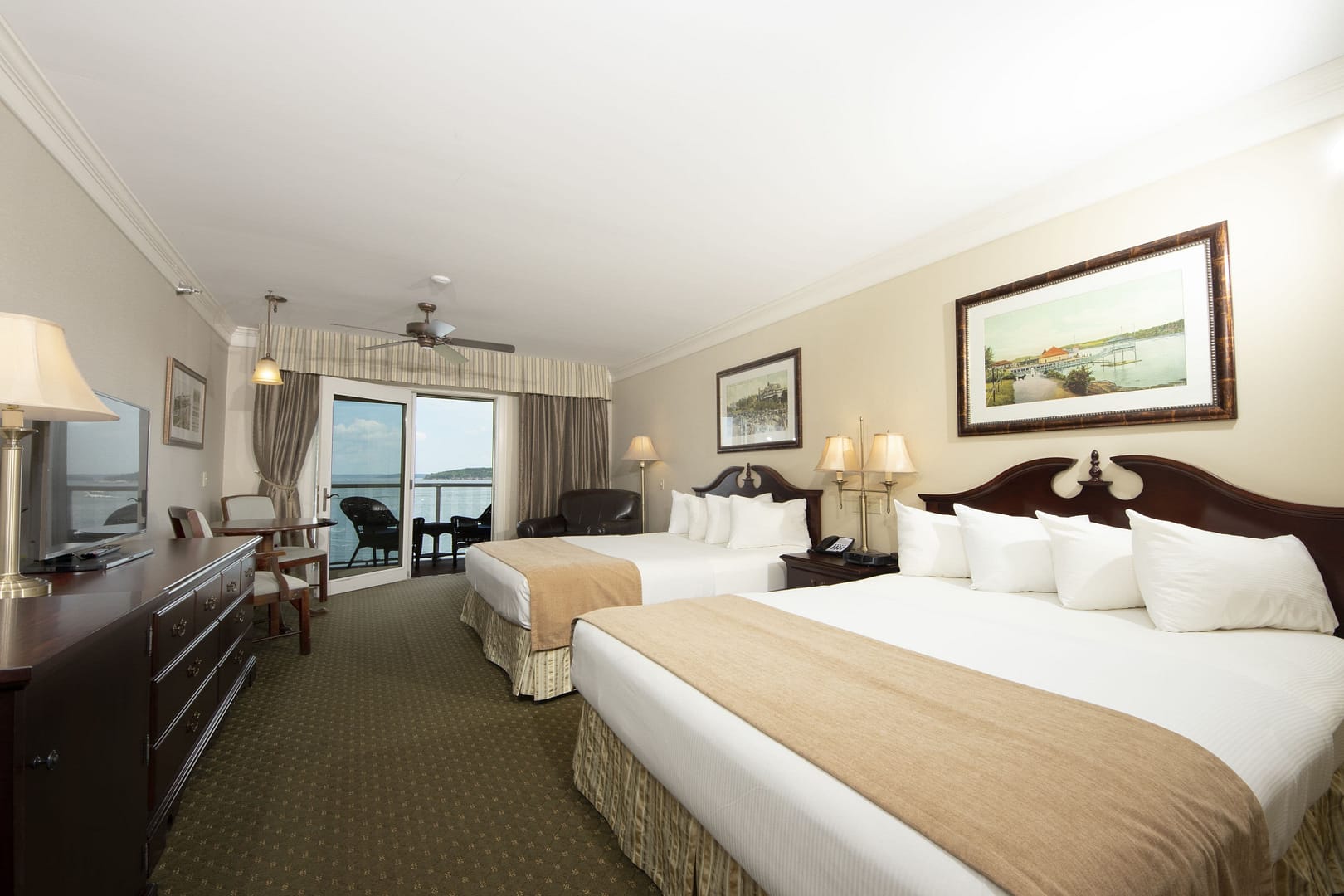 Bedroom view of Bar Harbor Inn