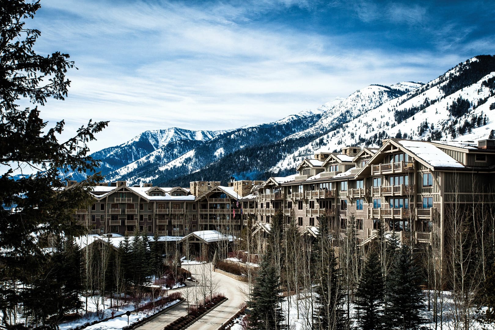 Building view of Four Seasons Resort Jackson Hole