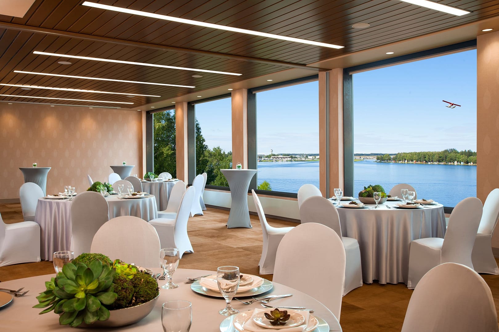 Banquet hall view of The Lakefront Anchorage