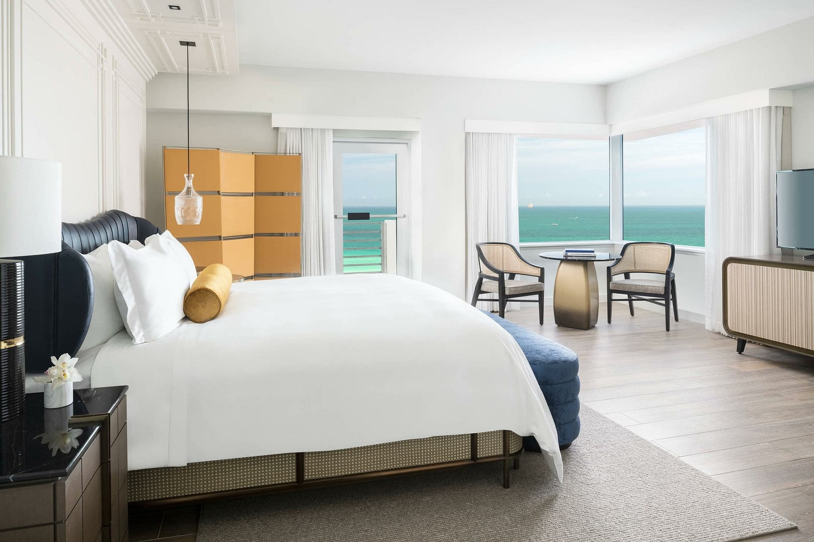 Bedroom view of The Ritz-Carlton, South Beach