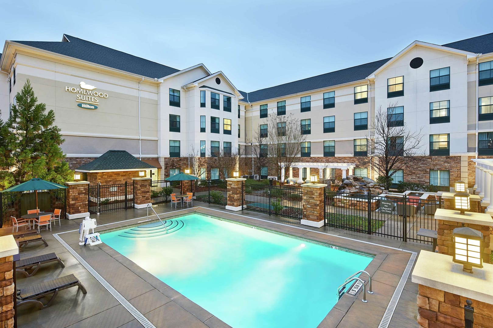 Pool view of Homewood Suites by Hilton Columbus