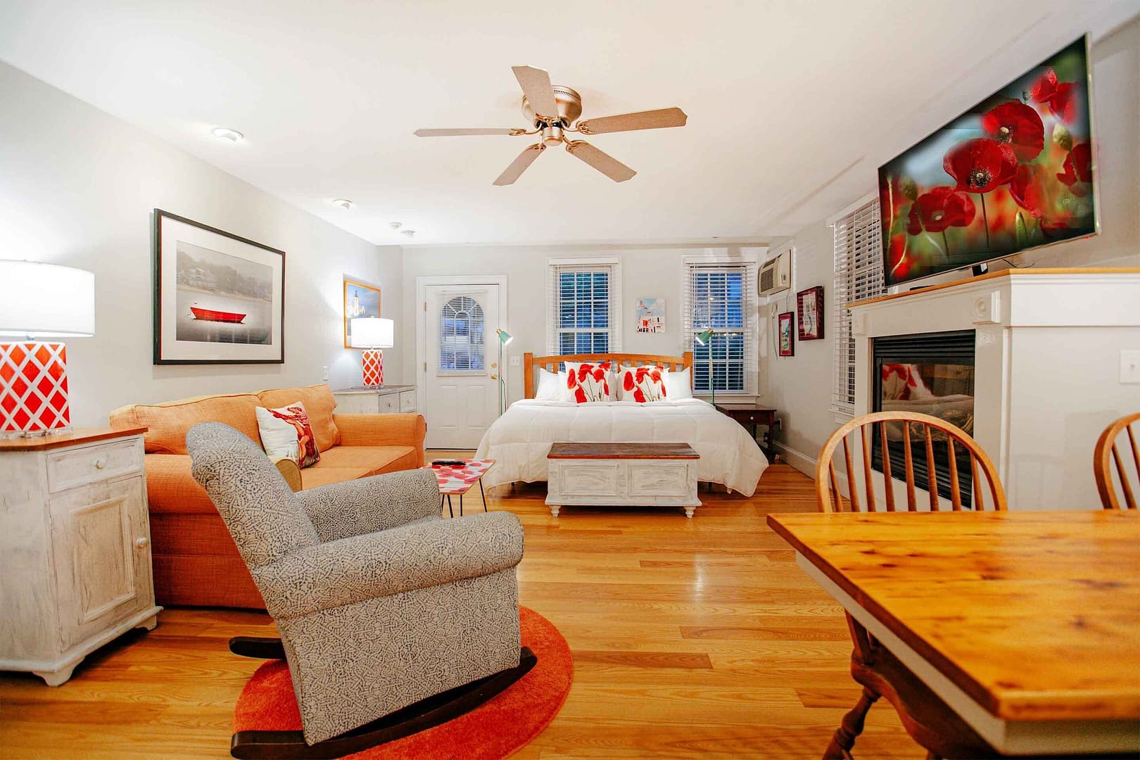 Bedroom view of Gabriel's, A Provincetown Hotel