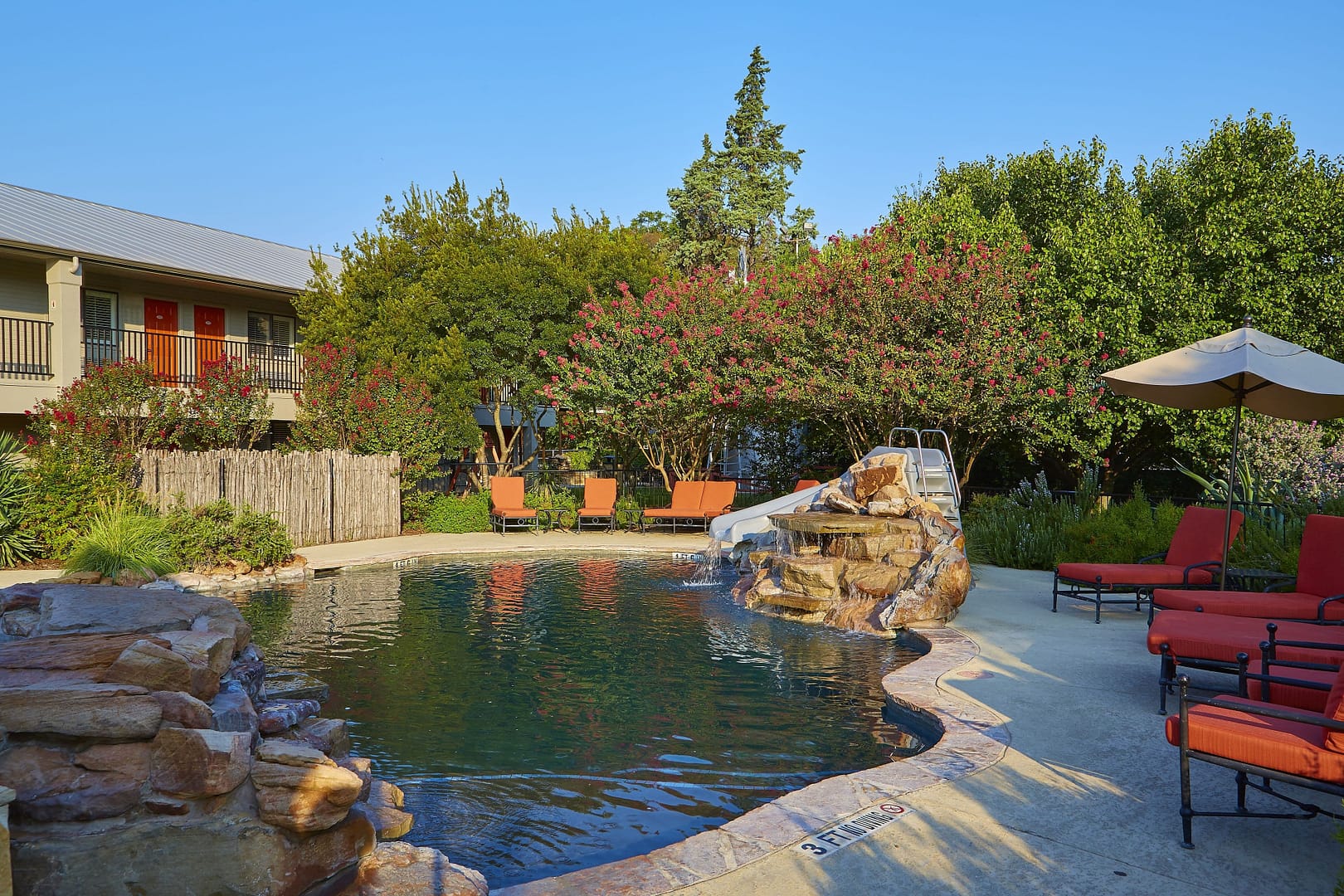 Pool view of Fredericksburg Inn and Suites