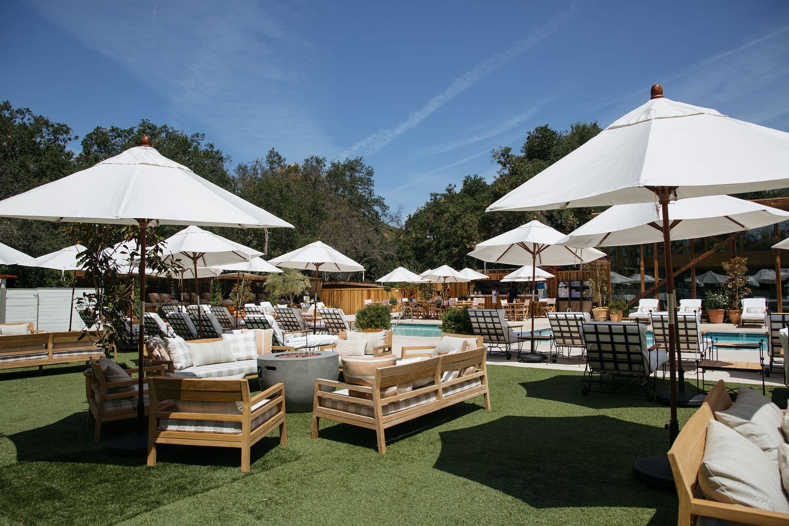 Outside view of Calamigos Guest Ranch and Beach Club
