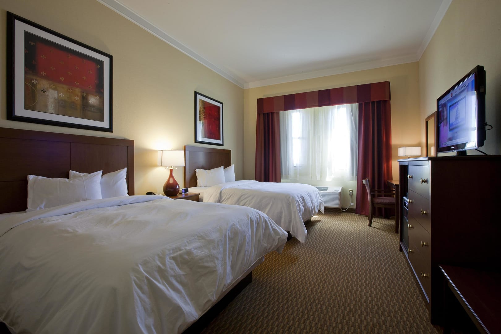 Bedroom view of Mardi Gras Casino & Resort