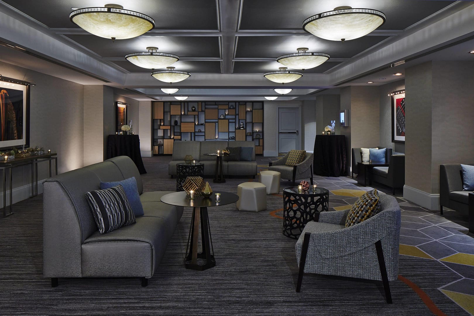 Lounge view of Renaissance Providence Downtown Hotel