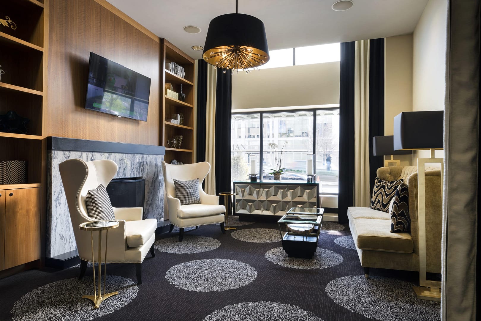 Lobby view of Colcord Hotel Oklahoma City, Curio Collection by Hilton