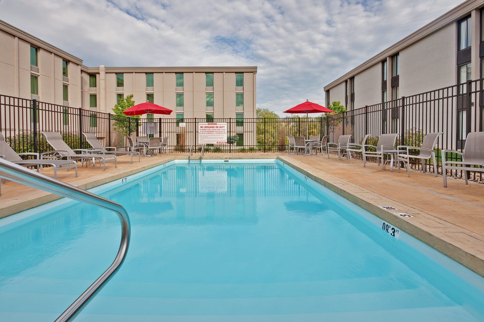 Pool view of Holiday Inn Bloomington-University Area, an IHG Hotel