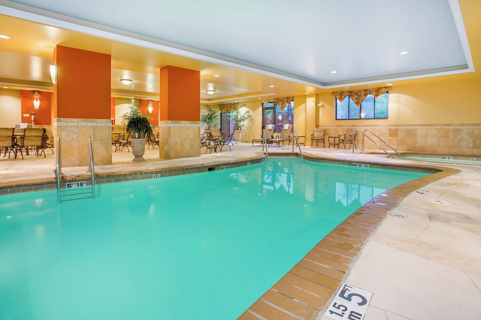 Pool view of Holiday Inn Express & Suites Bloomington, An IHG Hotel
