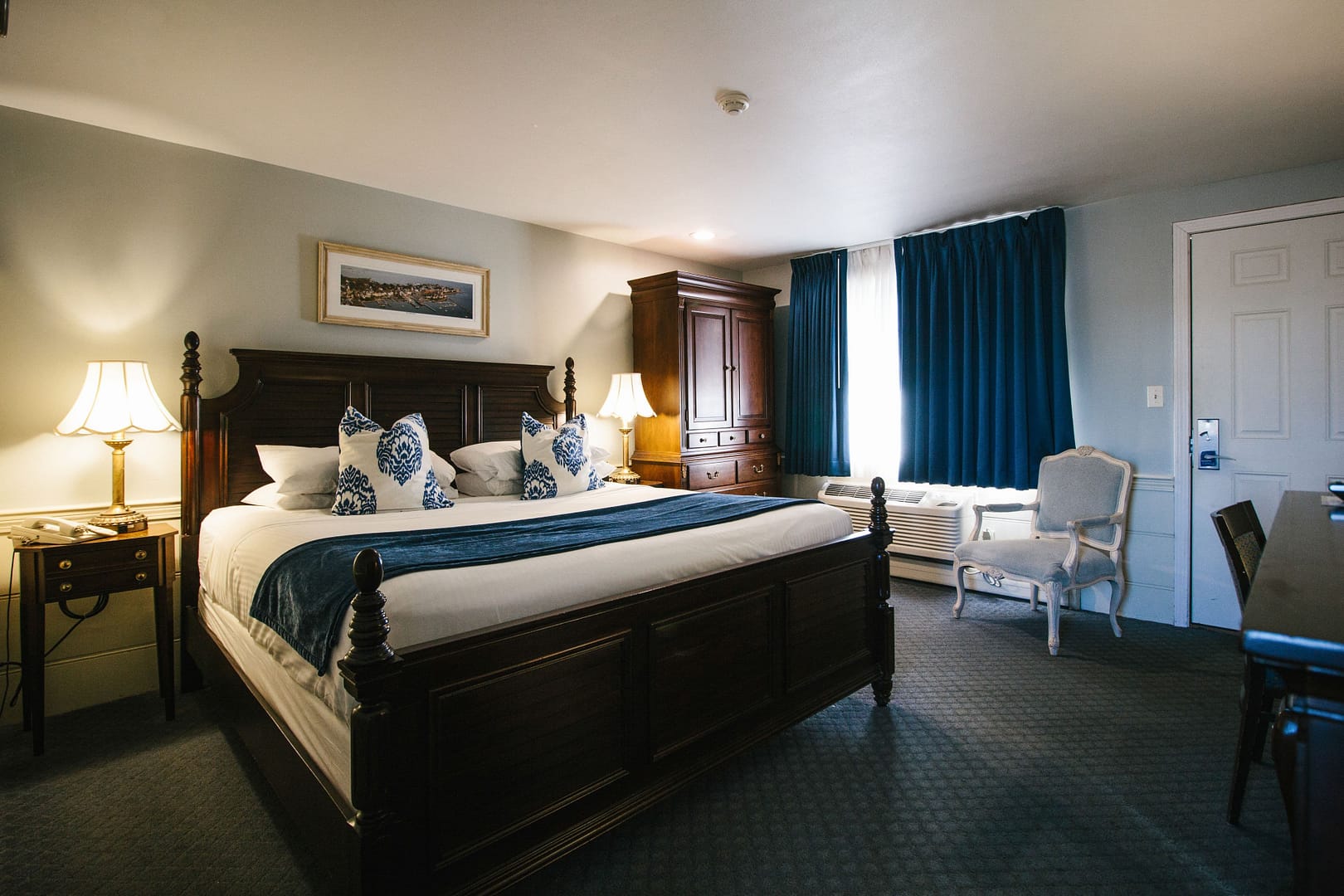 Bedroom view of Inn at Mystic