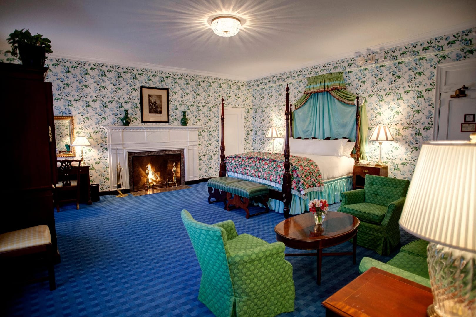 Bedroom view of The Greenbrier