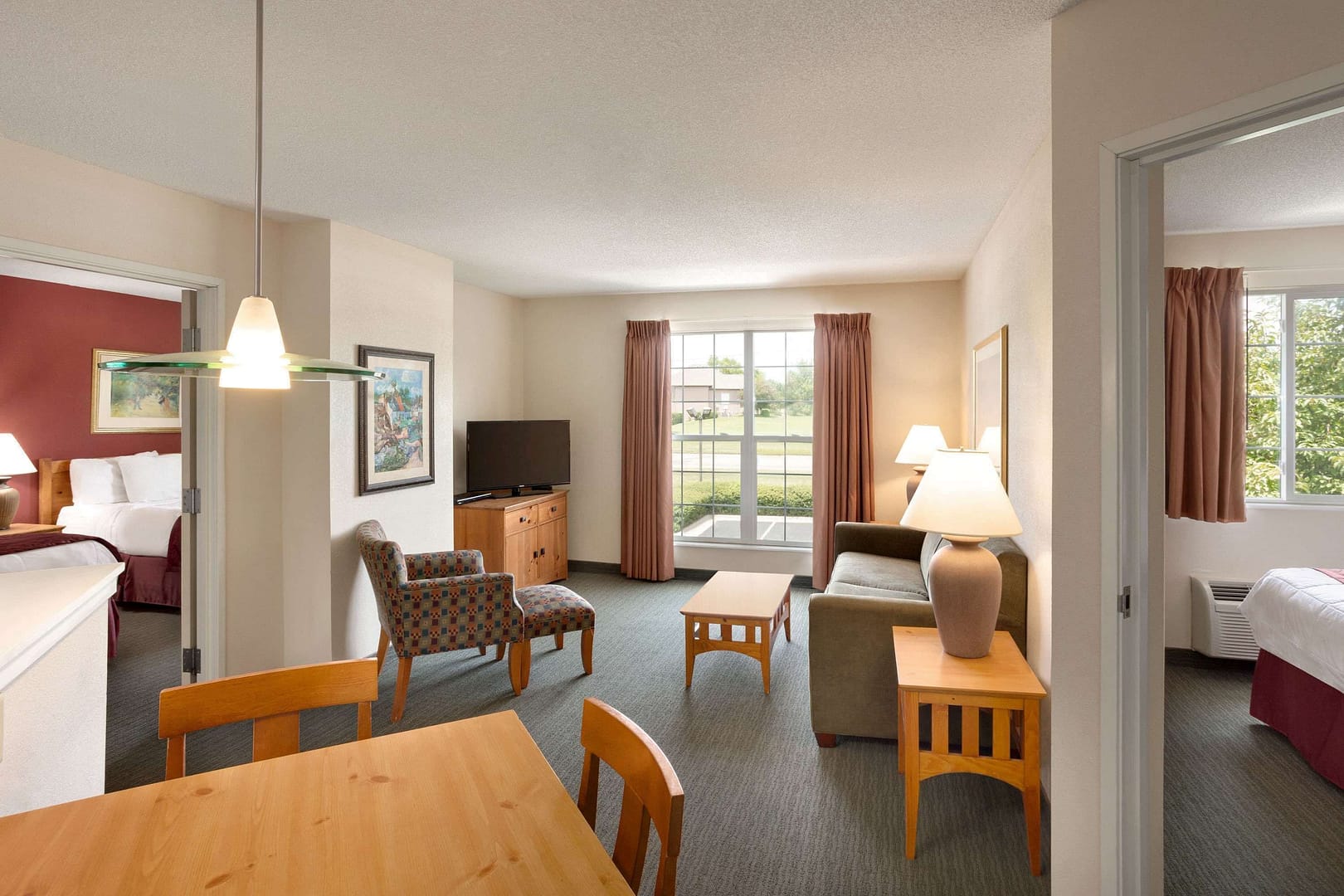 Living room view of Baymont by Wyndham Wichita East