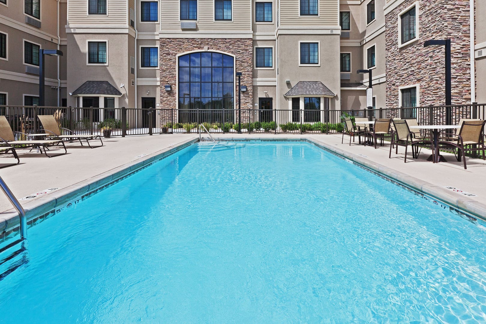 Pool view of Staybridge Suites Wichita, an IHG Hotel