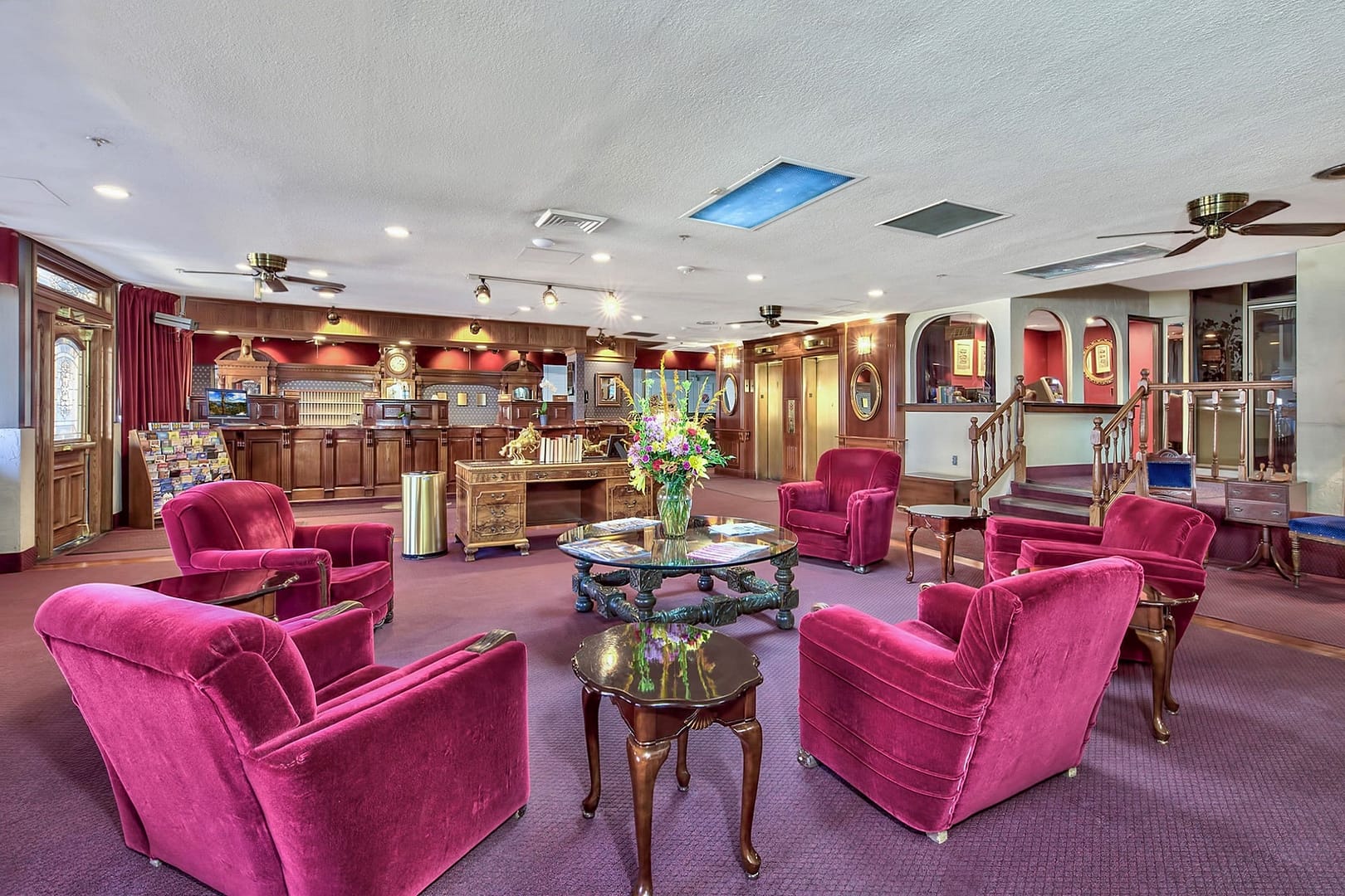 Banquet hall view of Plaza Resort Club