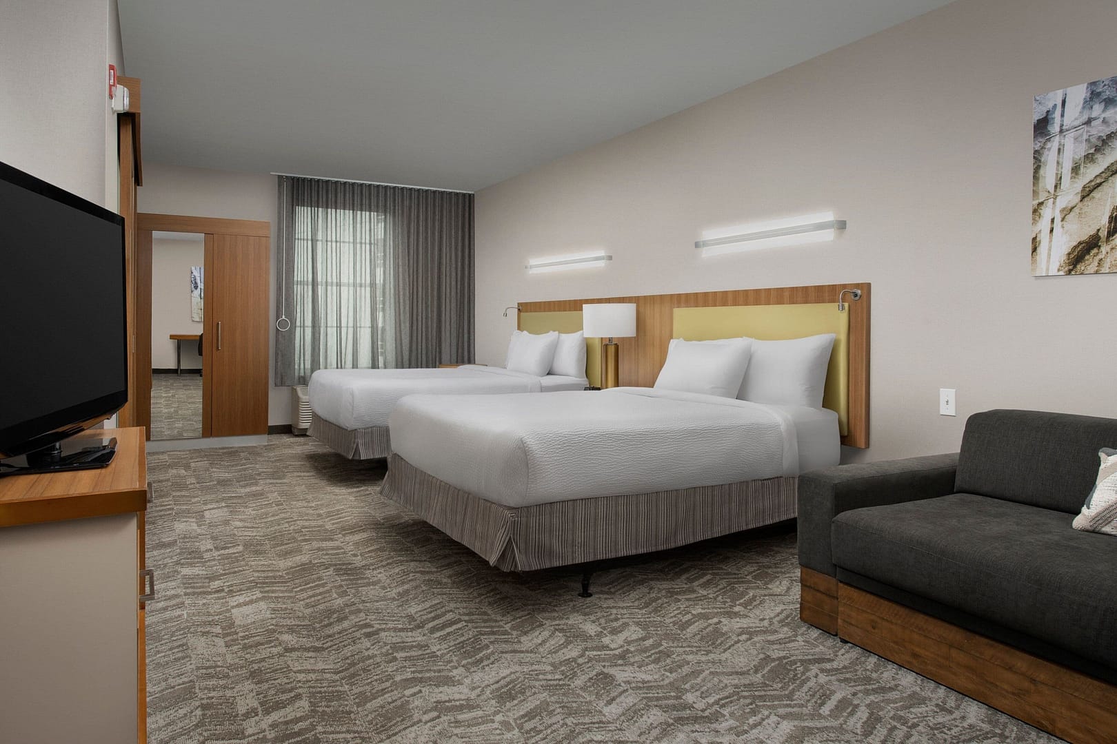 Bedroom view of SpringHill Suites by Marriott Huntsville West/Research Park