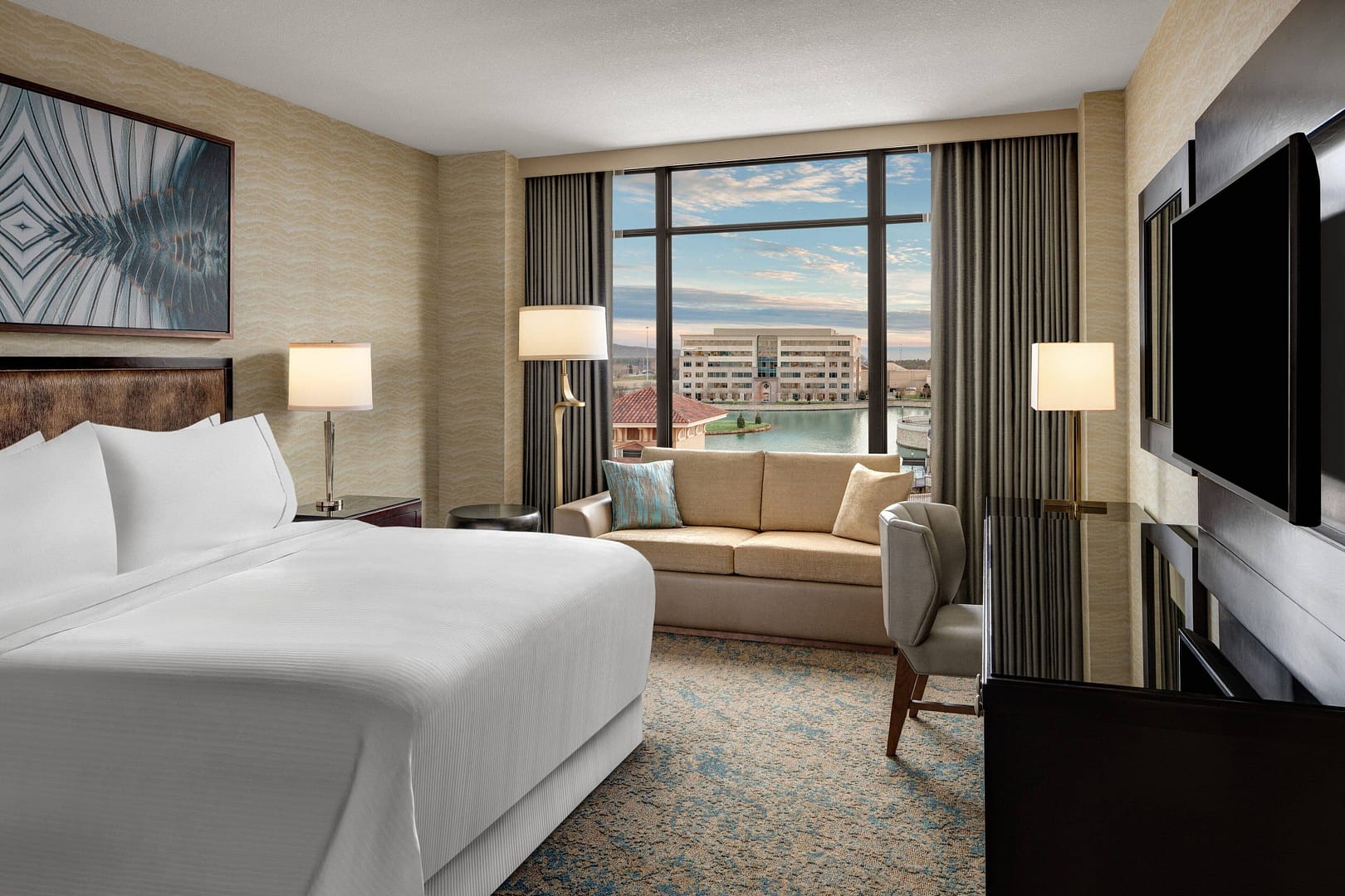 Bedroom view of The Westin Huntsville