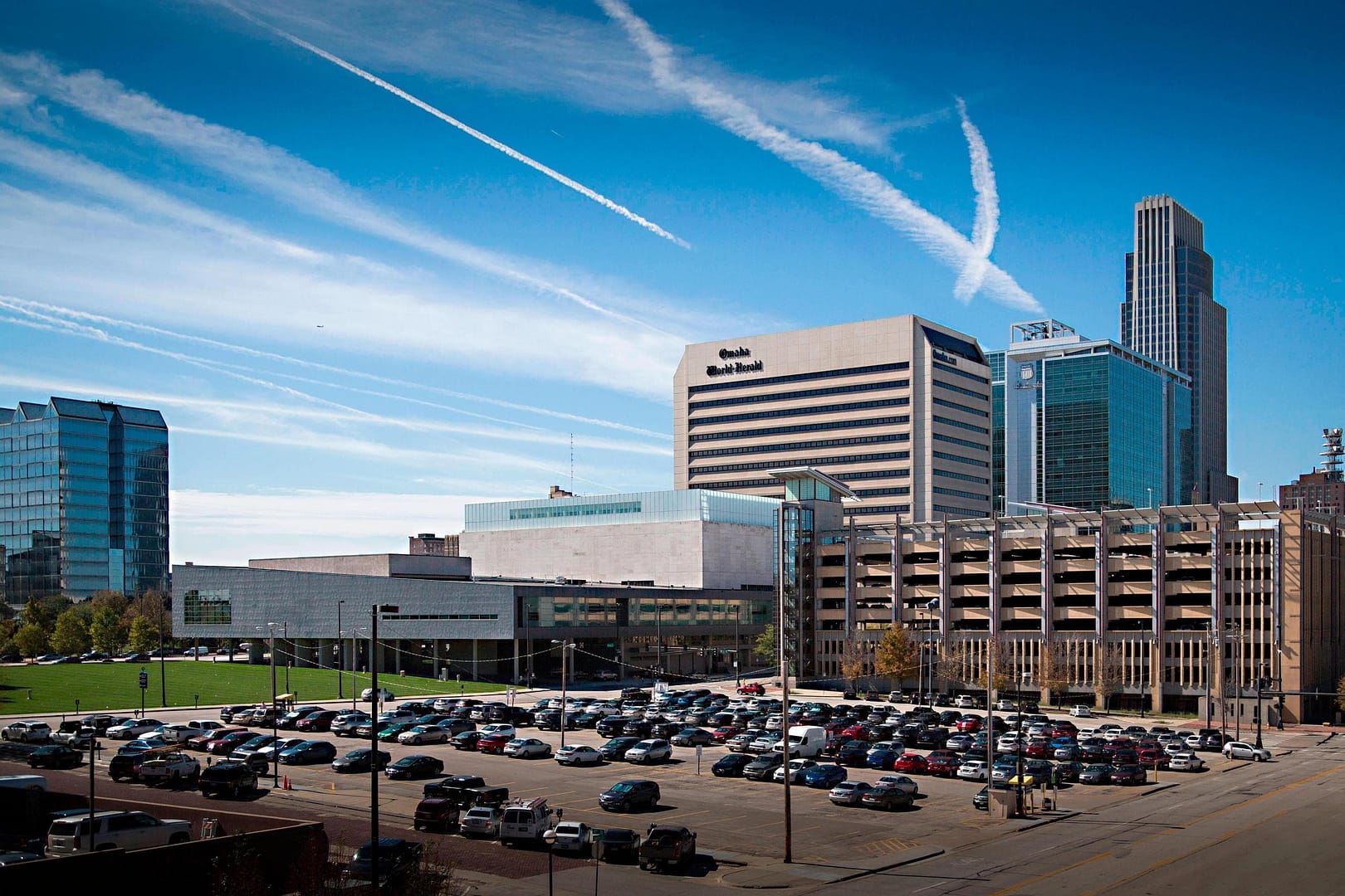 Outside view of Omaha Marriott Downtown at the Capitol District