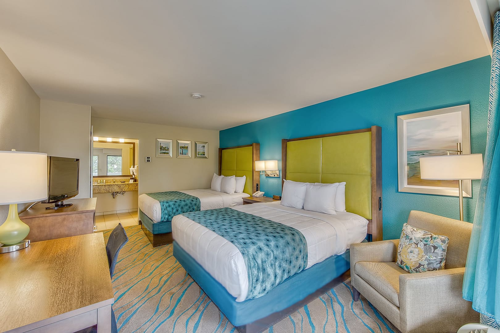 Bedroom view of Quality Inn Gulfport I-10