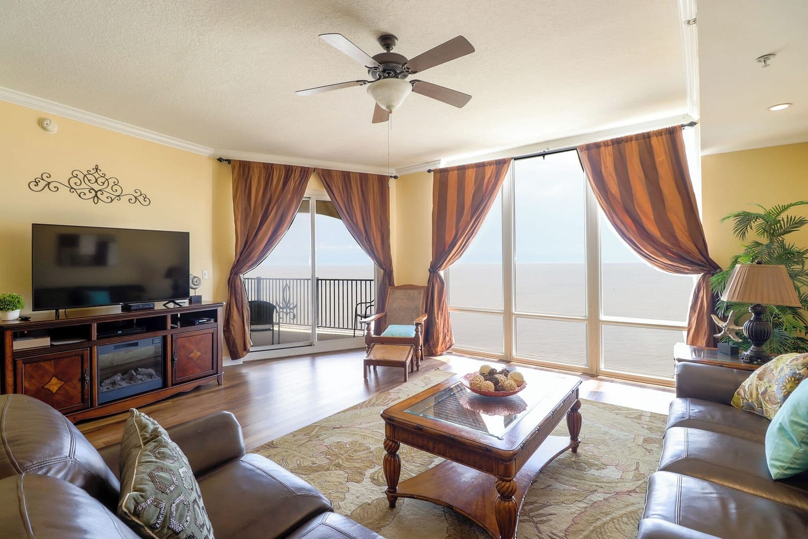 Living room view of Sienna on The Coast