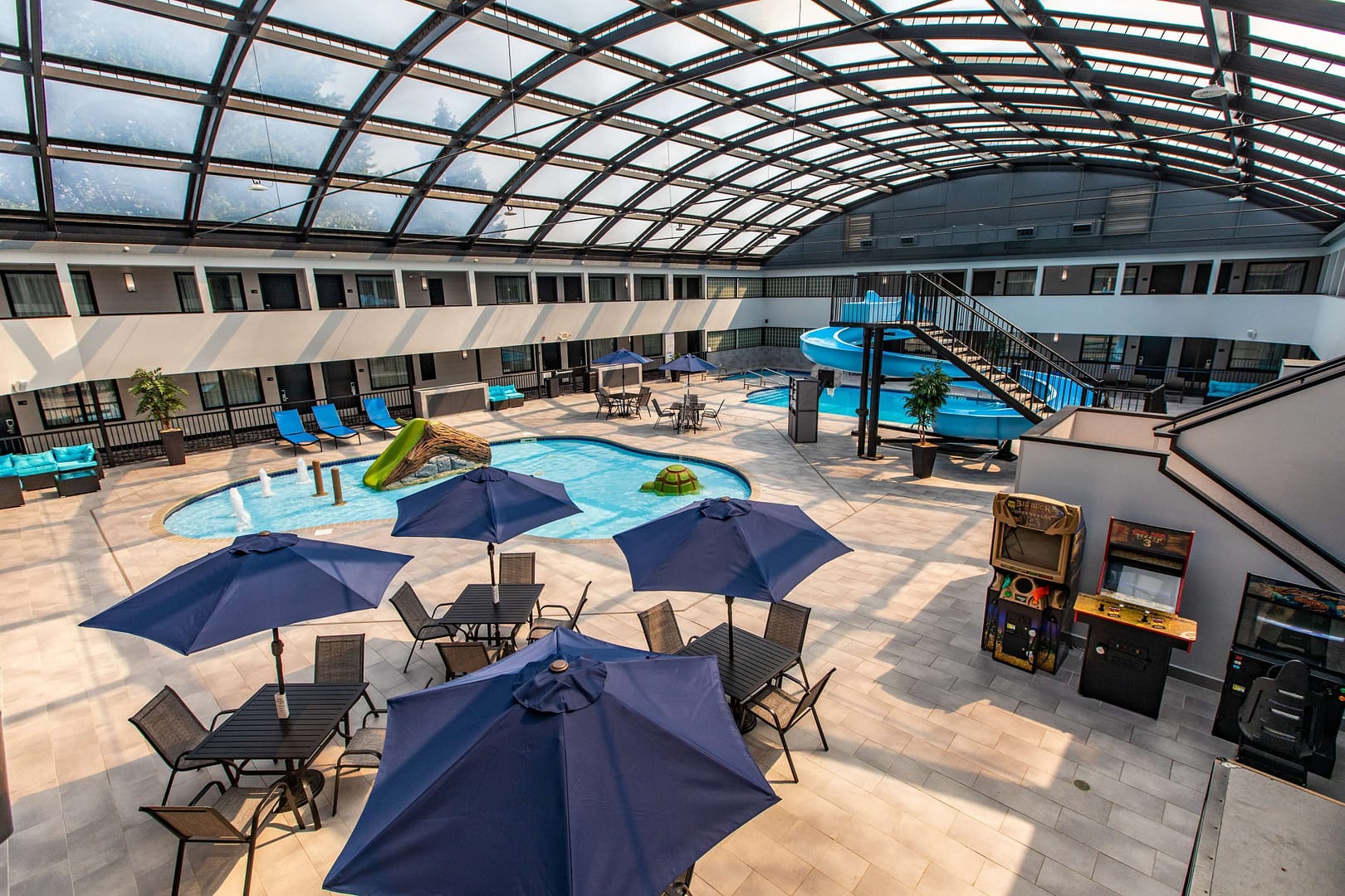 Pool view of Best Western Rochester Hotel Mayo Clinic Area St Mary's