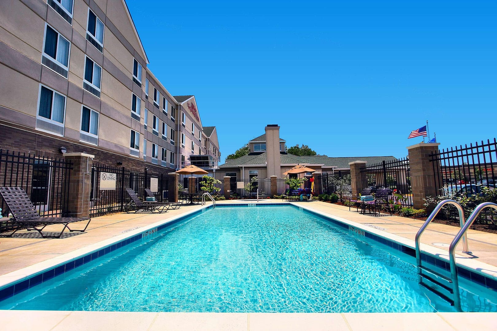 Pool view of Hilton Garden Inn Annapolis
