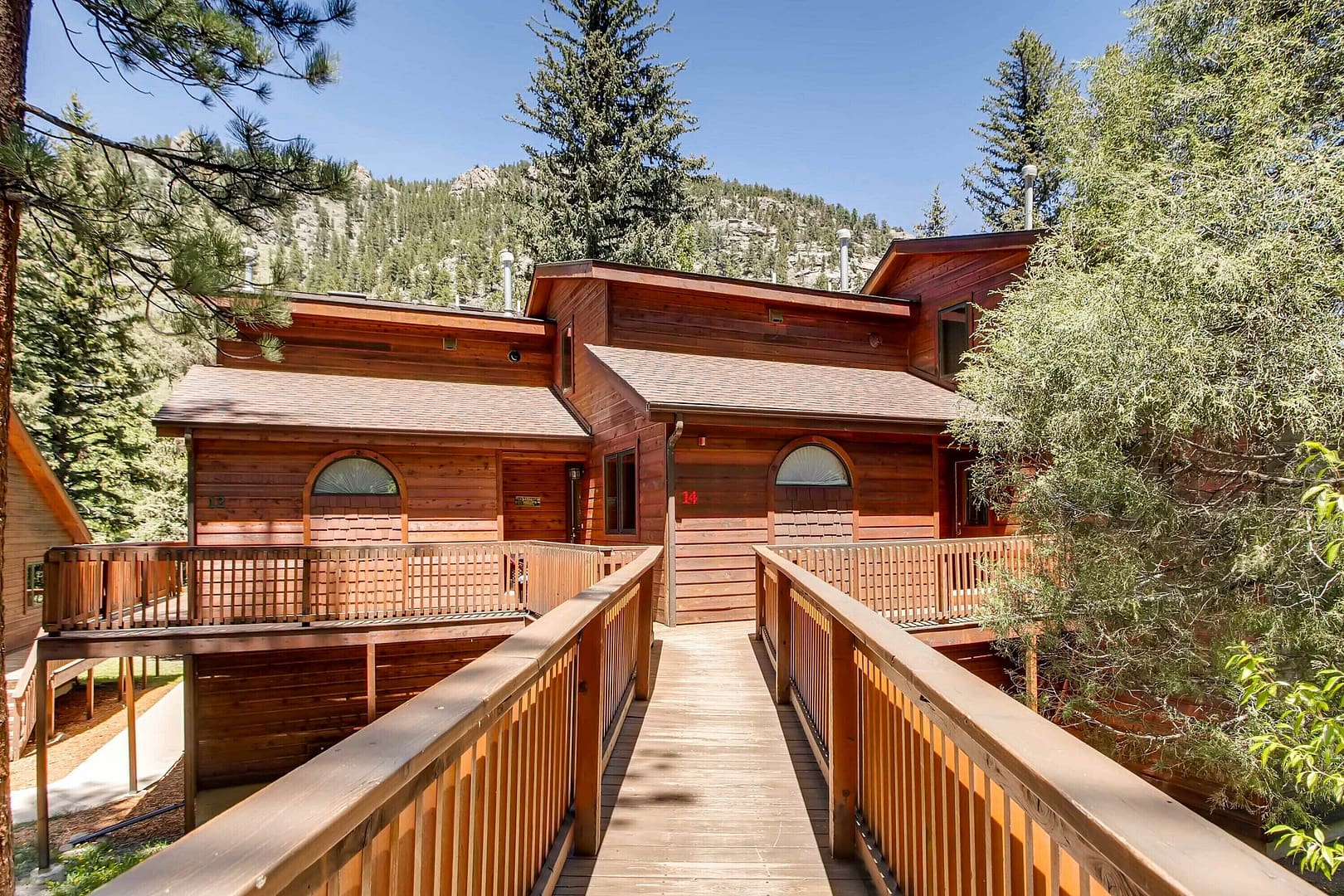 Exterior view of Estes Park Condos