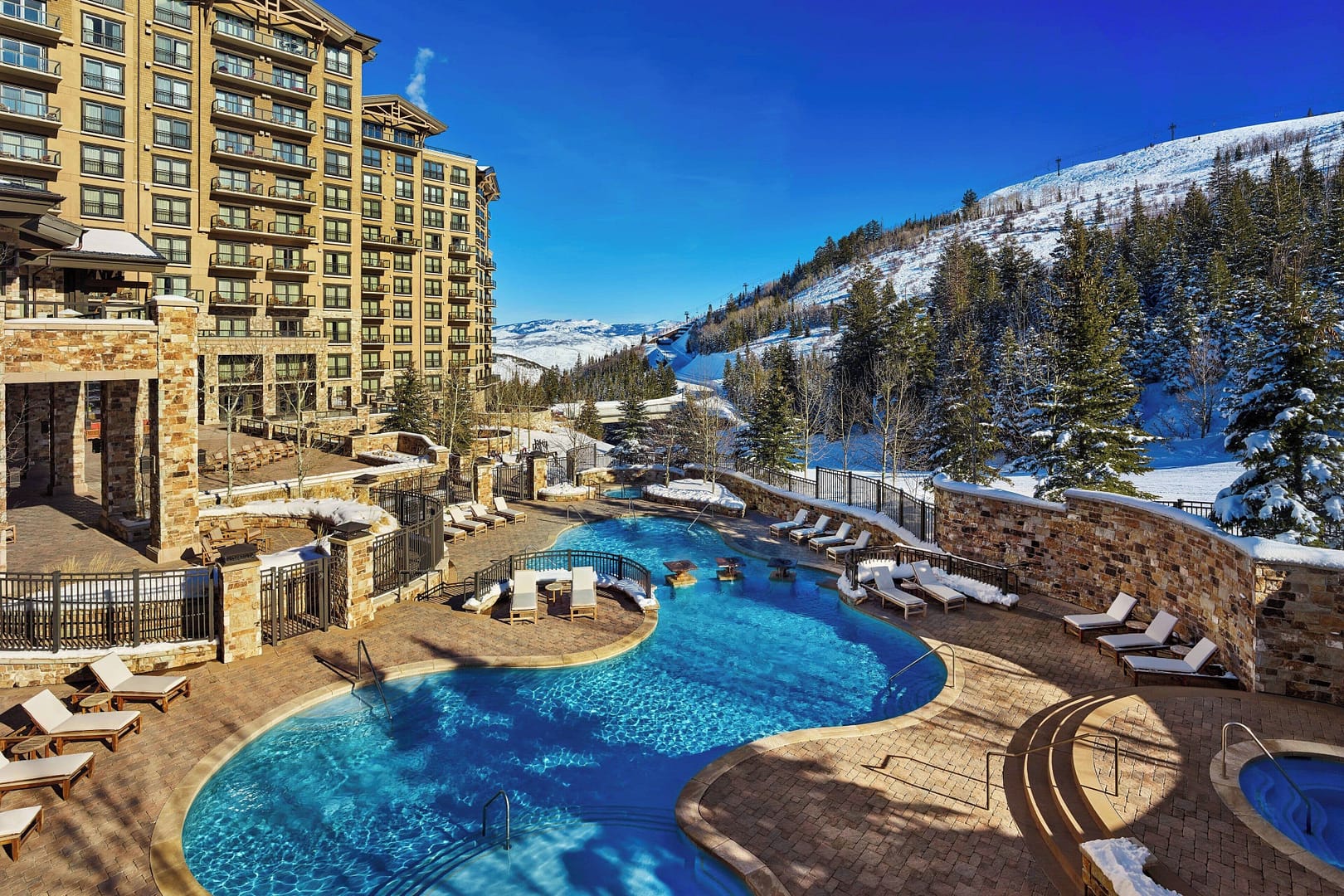 Pool view of The St. Regis Deer Valley
