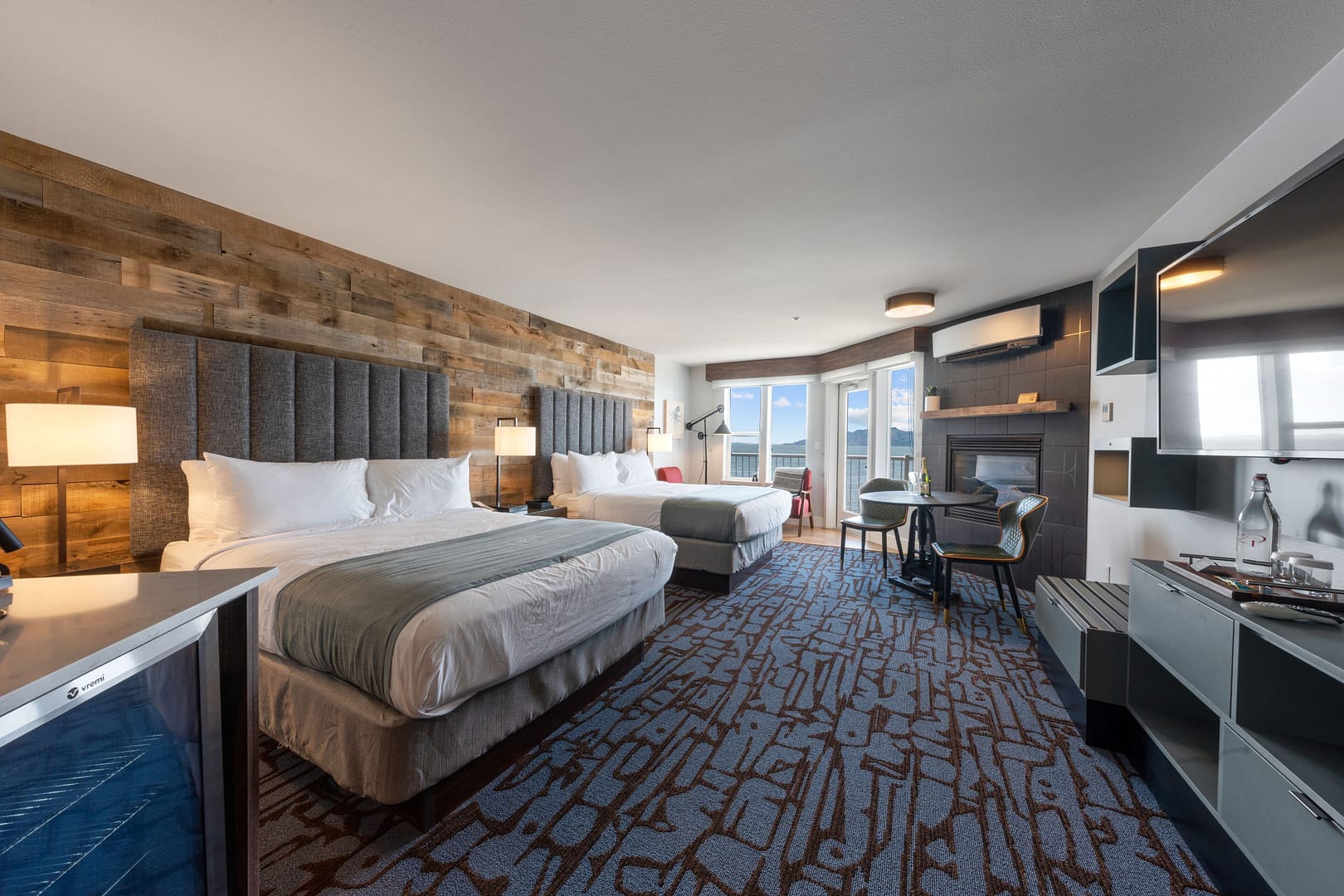 Bedroom view of Cannery Pier Hotel & Spa