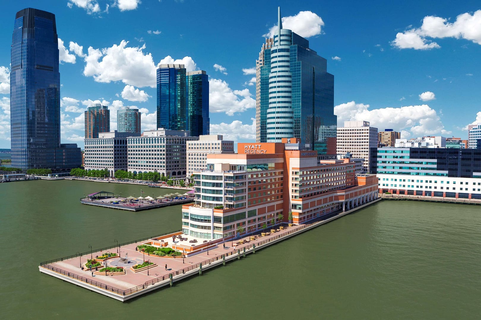 Outside view of Hyatt Regency Jersey City on the Hudson
