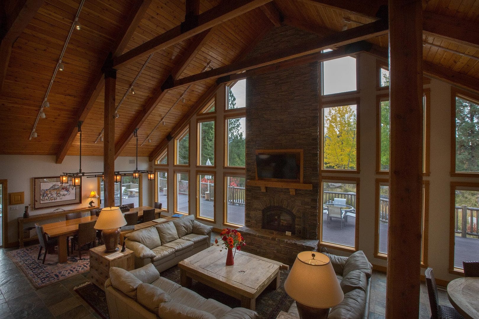 Lounge view of Triple Creek Ranch