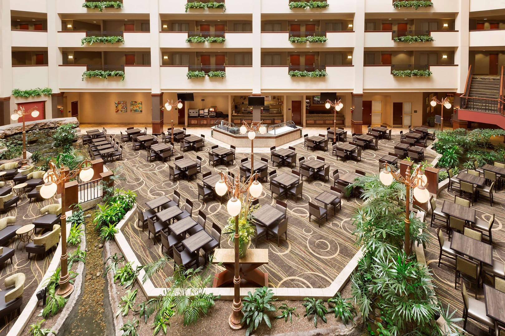 Lobby view of Embassy Suites by Hilton Lincoln