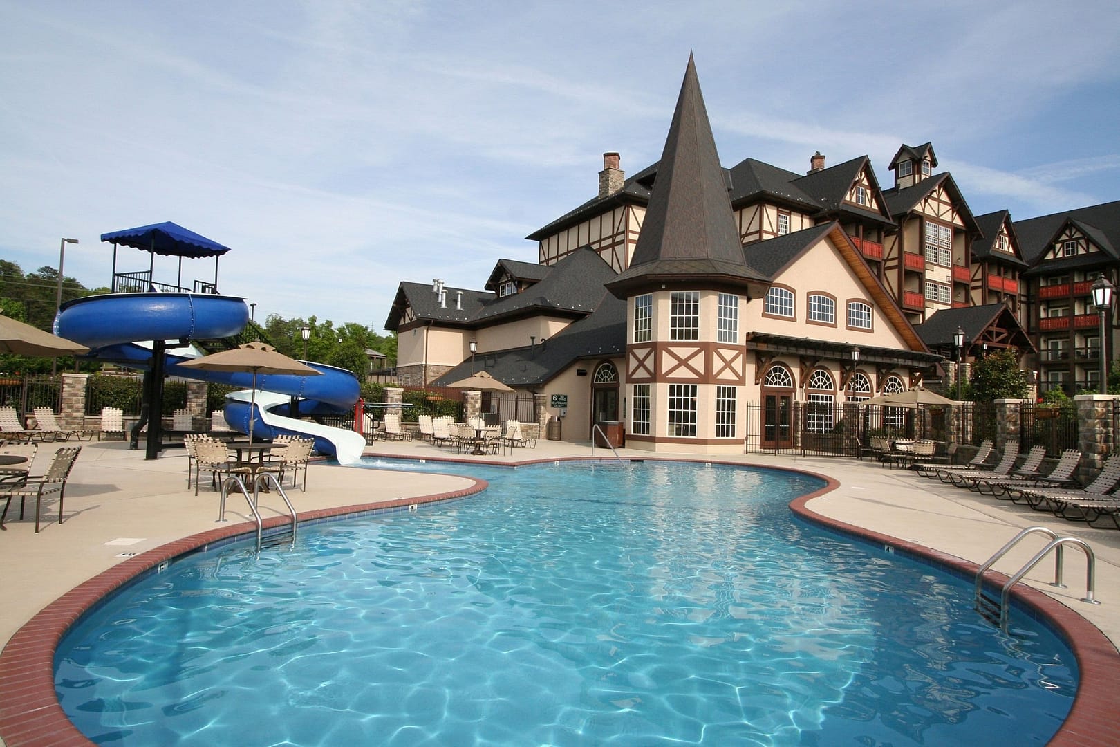 Pool view of The Inn at Christmas Place