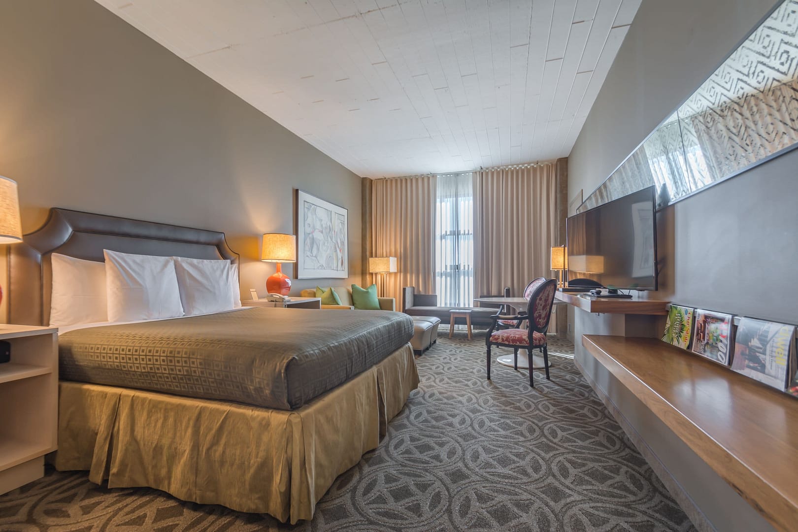 Bedroom view of Proximity Hotel