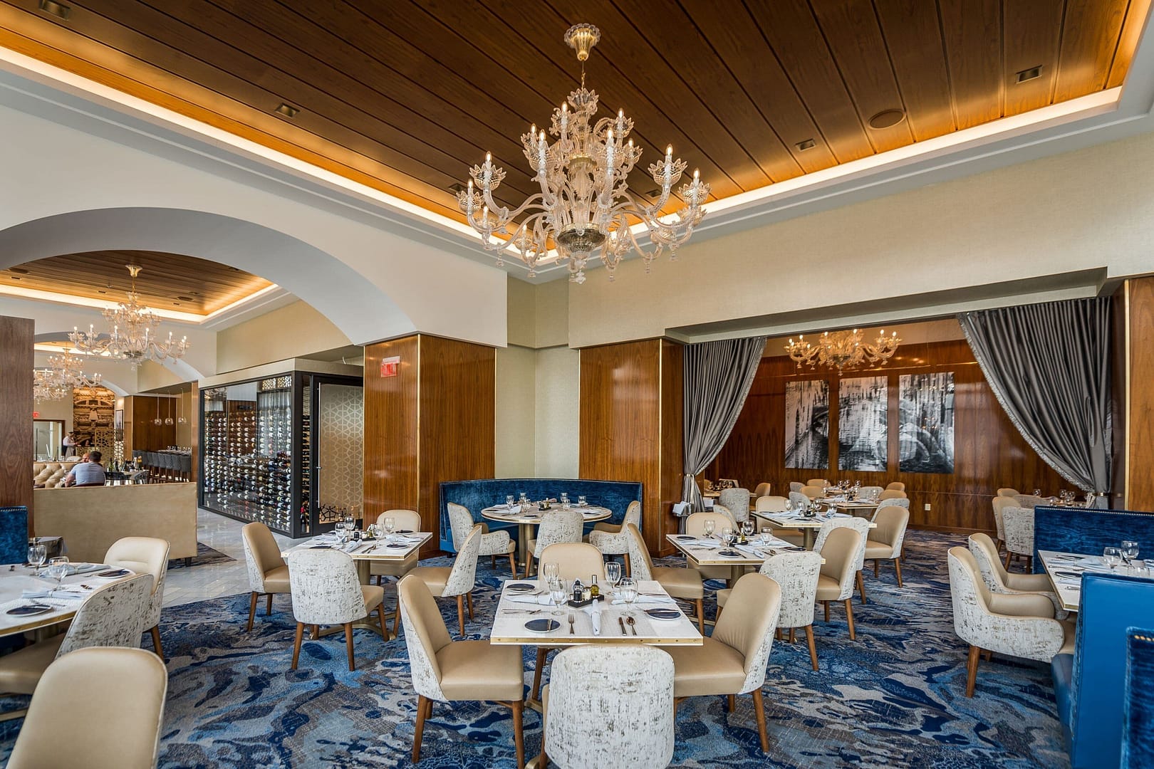 Restaurant view of Cleveland Marriott Downtown at Key Tower