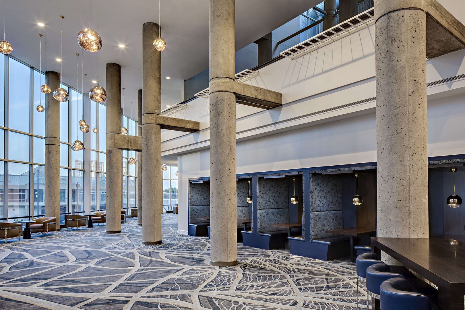 Lobby view of Hyatt Regency Baltimore Inner Harbor
