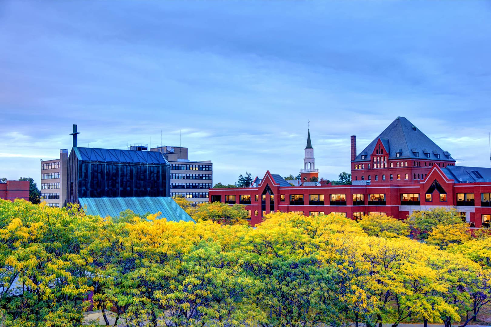 Autumn in Burlington, Vermont